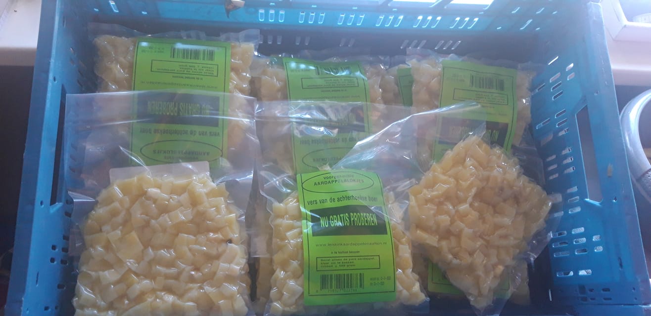 Lensink Aardappelen - Nieuw! Aardappelblokjes